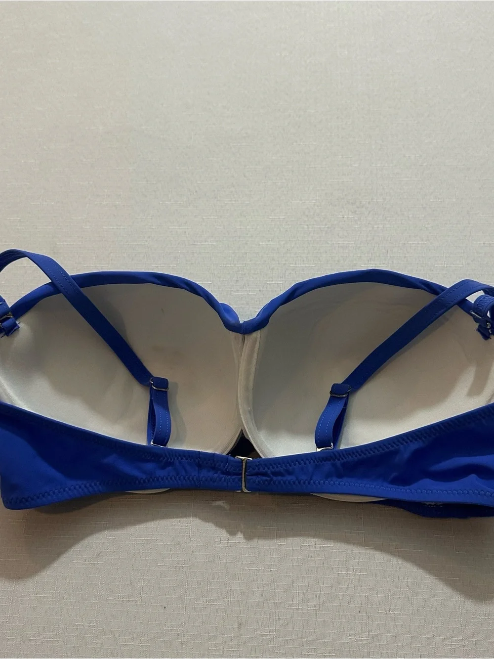 Profile by Gottex Blue Underwire Bikini Top Size 38D